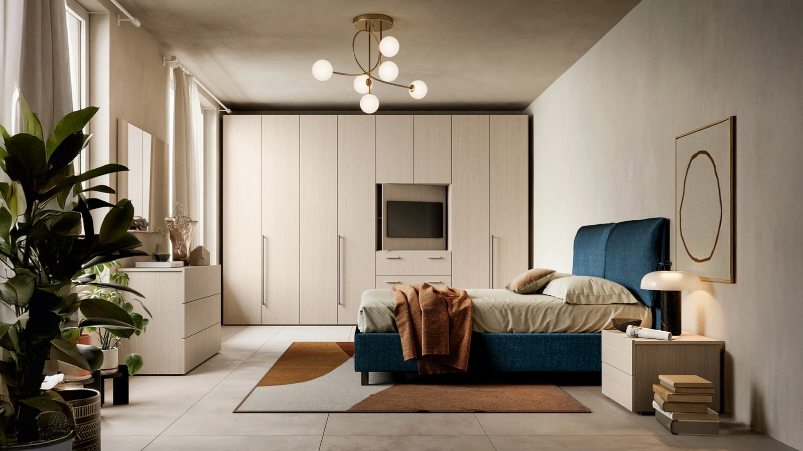 Armadio Liscia Pratico Battente 02 di SantaLucia