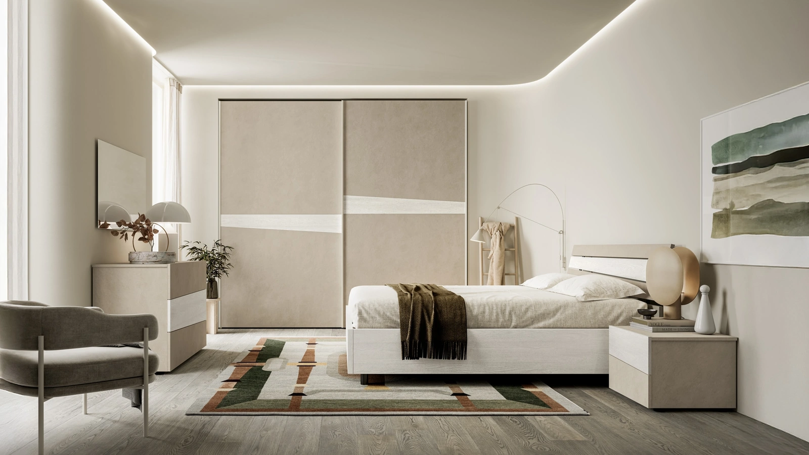 Armadio con ante scorrevoli Flò di SantaLucia