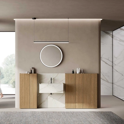 Mobile da Bagno M3 System 302 in Rovere di Baxar
