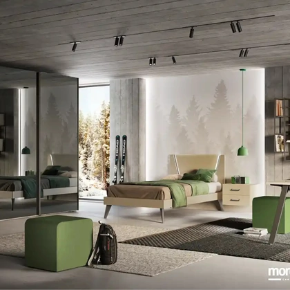 Cameretta componibile Y116 di Moretti Compact Camerette