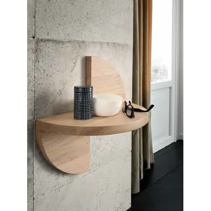 Comodino Petalo in legno massello di Alta Corte