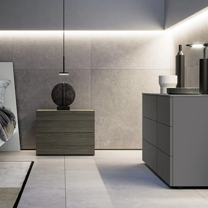 Comodino SistemaVentidue Matwood di SantaLucia