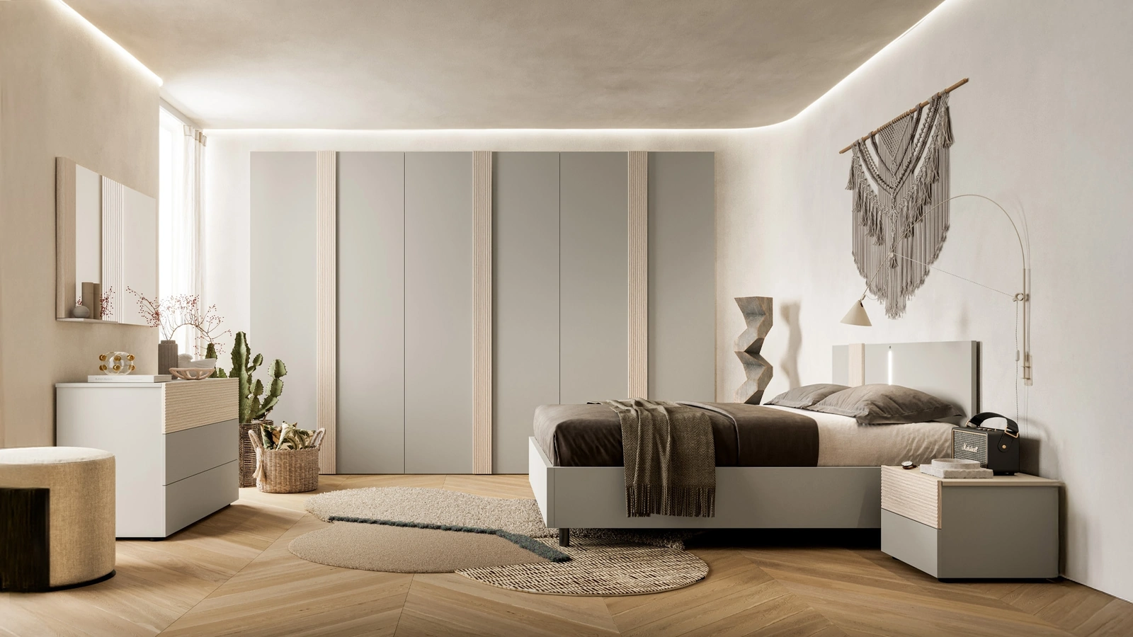 Letto con testiera Abro di SantaLucia