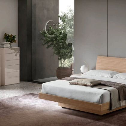 Letto con testiera Vela di Maronese