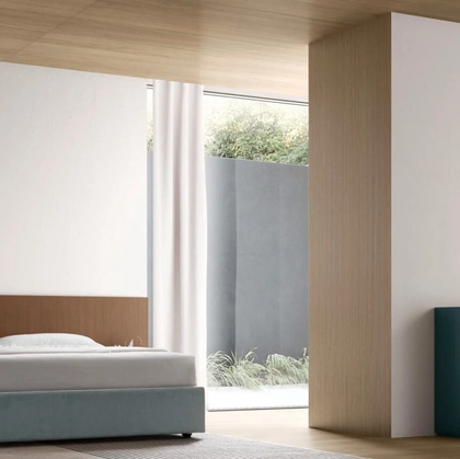 Letto matrimoniale Seta di Maronese