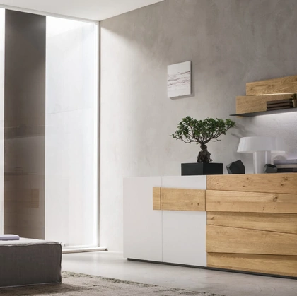 Madia Scuderia 02 in legno e laccato di Maronese