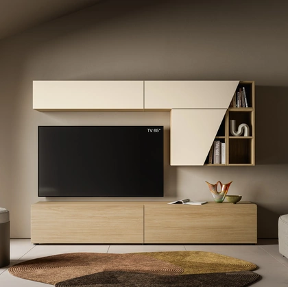 Parete Attrezzata Pratico PTG427 di SantaLucia