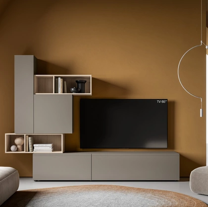 Parete Attrezzata Pratico PTG452 di SantaLucia