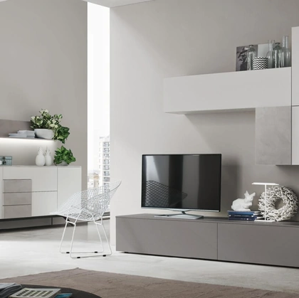 Parete Attrezzata Seta Comp SA2212 di Maronese