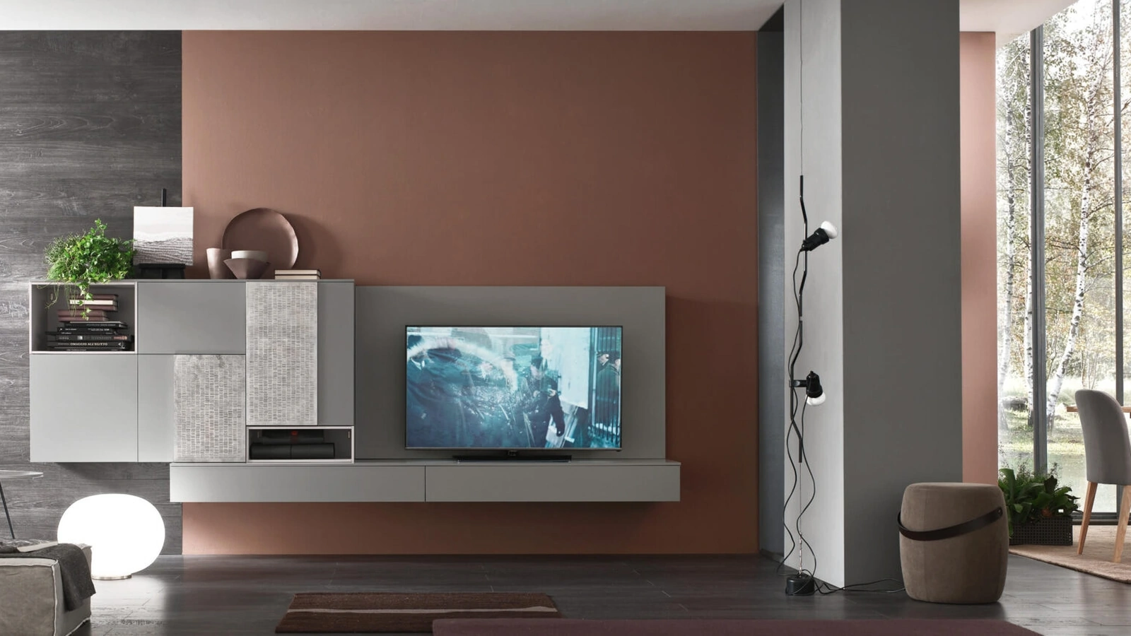 Parete Attrezzata Seta Comp SA2219 di Maronese