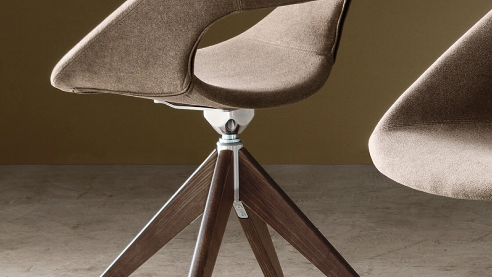 Sedia imbottita Diva di Maronese