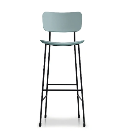 Sgabello in cuoio Master di Midj