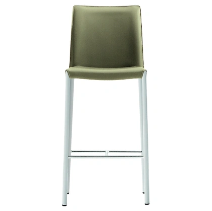 Sgabello in cuoio Nuvola di Midj