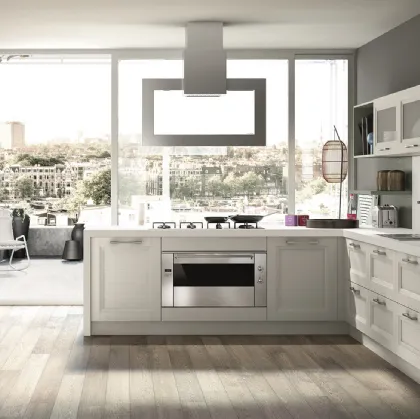 Cucina Classica con penisola Alba 02 di Essebi