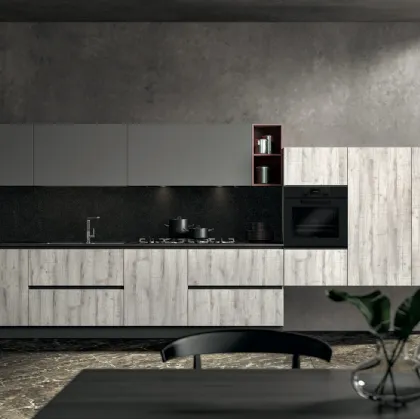 Cucina Moderna lineare Astro 04 di Essebi