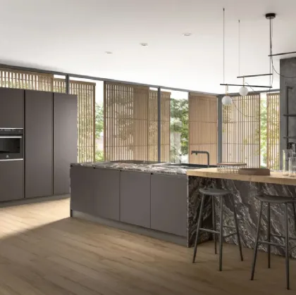 Cucina Moderna con isola Shine Royale di Atra Cucine