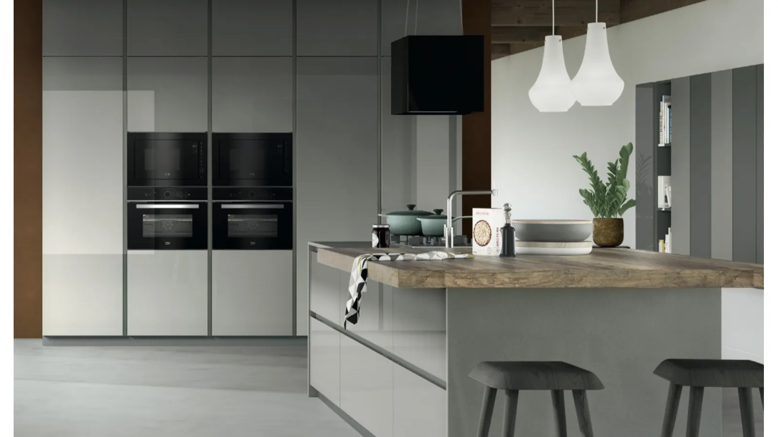 Cucina Moderna Gloss 02 di Essebi