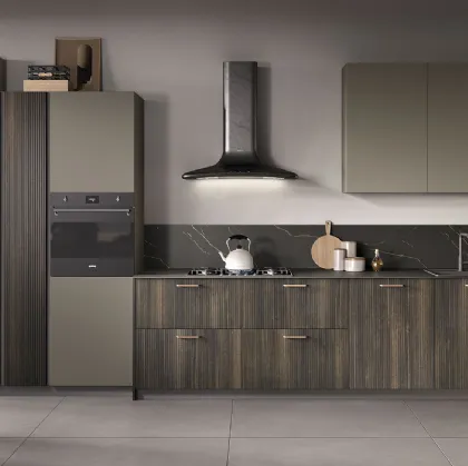 Cucina Moderna lineare Just24 02 di Essebi