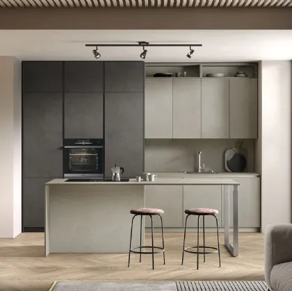 Cucina Moderna con isola Just24 03 di Essebi